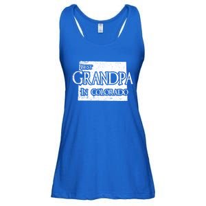 Best Grandpa In Colorado Funny Grandpa Gift Ladies Essential Flowy Tank