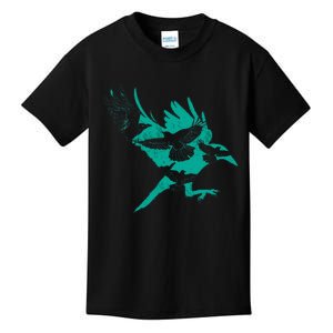 Bird Gift Idea Raven Crow Kids T-Shirt