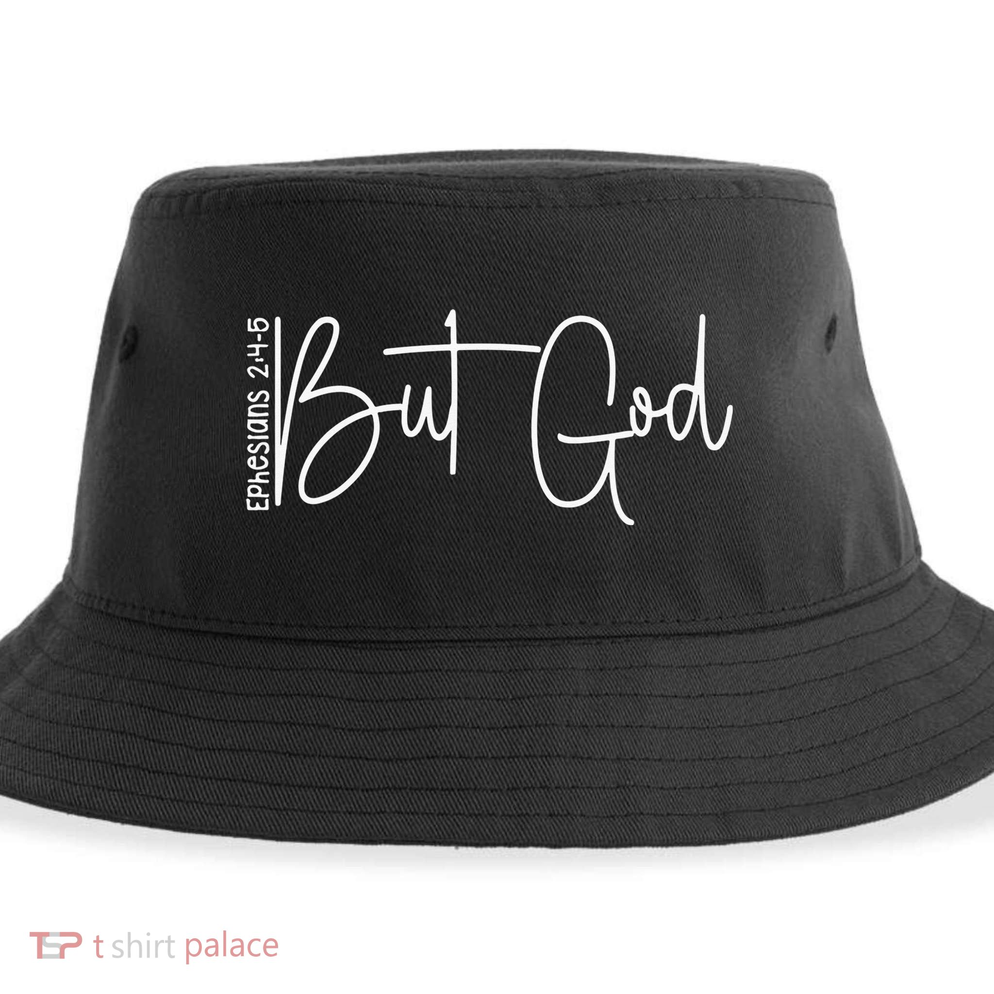 But God is Good Lover Christian Believers God  Sustainable Bucket Hat