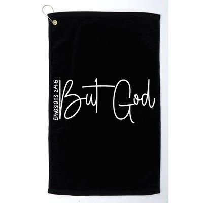 But God is Good Lover Christian Believers God  Golf Towel