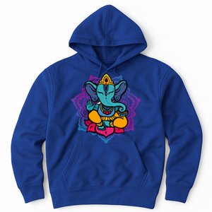 Beautiful Ganesha In Yoga Lotus Meditation Dala Cute Gift Hoodie