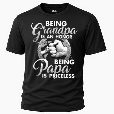 Being Grandpa Is An Honor Being Papa Is Priceless Performance Shirt