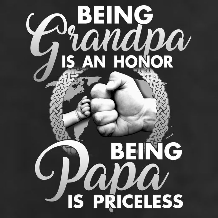 Being Grandpa Is An Honor Being Papa Is Priceless Adult Drive Performance Visor