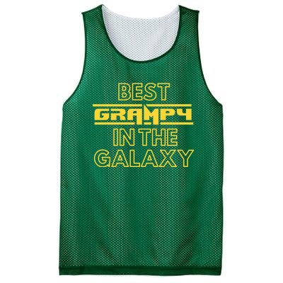 Best Grampy In The Galaxy Cute Family Gift Idea For Dad Mesh Reversible Basketball Jersey Tank