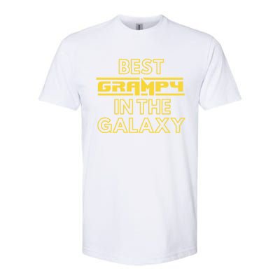 Best Grampy In The Galaxy Cute Family Gift Idea For Dad Softstyle® CVC T-Shirt