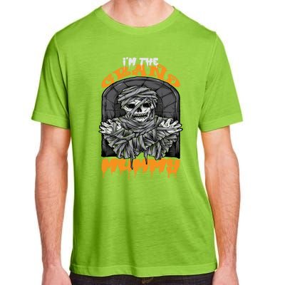 Bootiful Grandma IM The Grand Mummy Halloween Creepy Meaningful Gift Adult ChromaSoft Performance T-Shirt