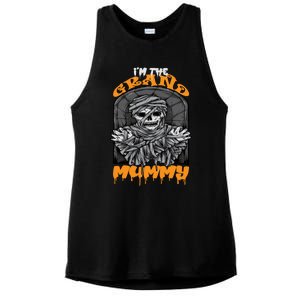 Bootiful Grandma IM The Grand Mummy Halloween Creepy Meaningful Gift Ladies PosiCharge Tri-Blend Wicking Tank