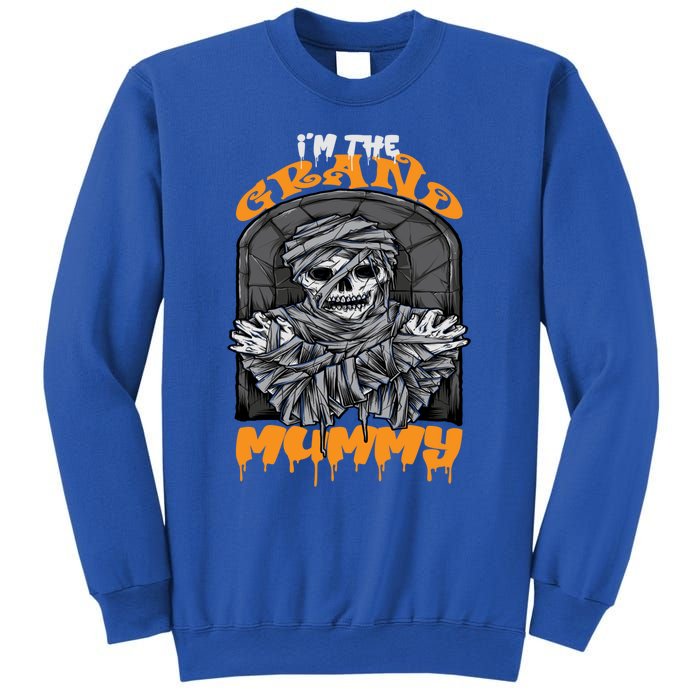 Bootiful Grandma IM The Grand Mummy Halloween Creepy Meaningful Gift Sweatshirt