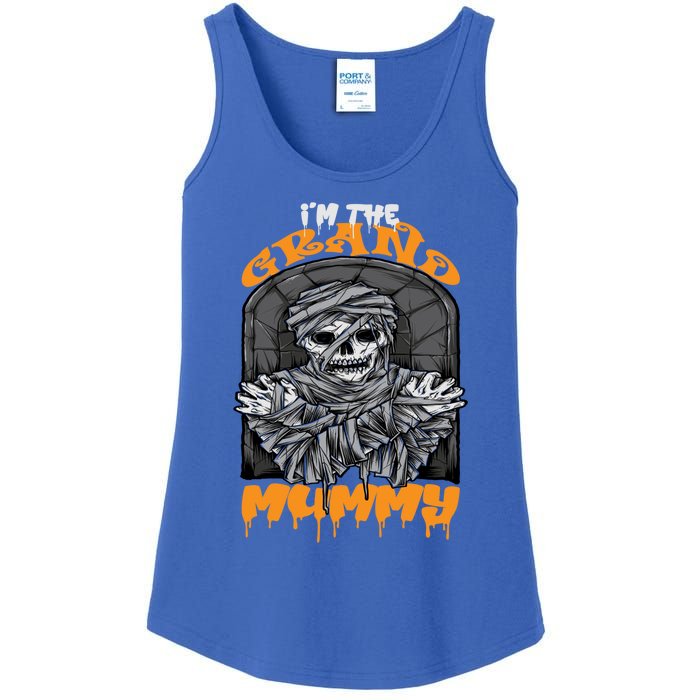 Bootiful Grandma IM The Grand Mummy Halloween Creepy Meaningful Gift Ladies Essential Tank