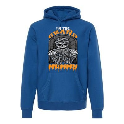 Bootiful Grandma IM The Grand Mummy Halloween Creepy Meaningful Gift Premium Hoodie