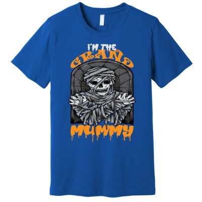 Bootiful Grandma IM The Grand Mummy Halloween Creepy Meaningful Gift Premium T-Shirt