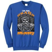 Bootiful Grandma IM The Grand Mummy Halloween Creepy Meaningful Gift Tall Sweatshirt