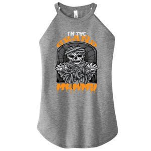 Bootiful Grandma IM The Grand Mummy Halloween Creepy Meaningful Gift Women's Perfect Tri Rocker Tank