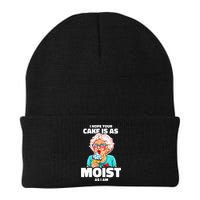 Baking Grandma I Hope Your Cake Is As Moist As I Am Gag Beanie