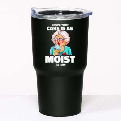 Baking Grandma I Hope Your Cake Is As Moist As I Am Gag Tumbler