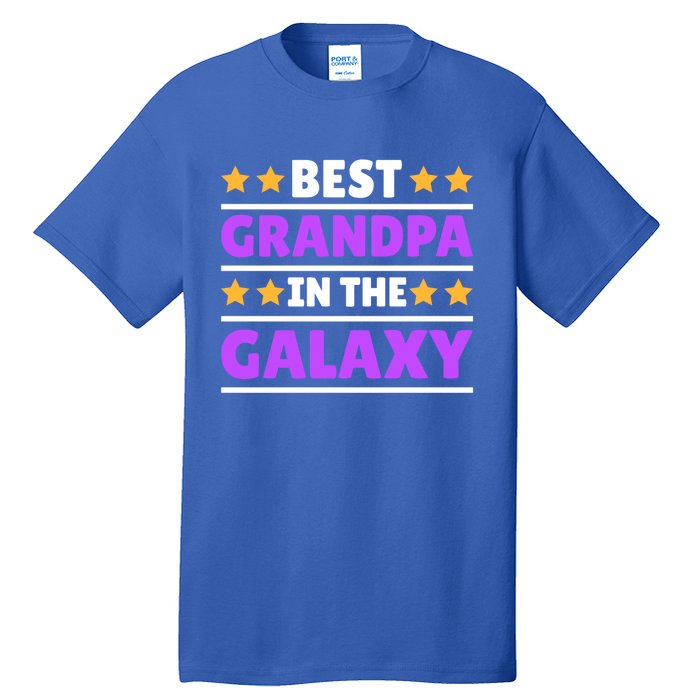 Best Grandpa In The Galaxy Gift Tall T-Shirt