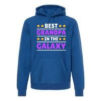 Best Grandpa In The Galaxy Gift Premium Hoodie