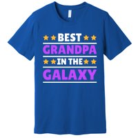 Best Grandpa In The Galaxy Gift Premium T-Shirt