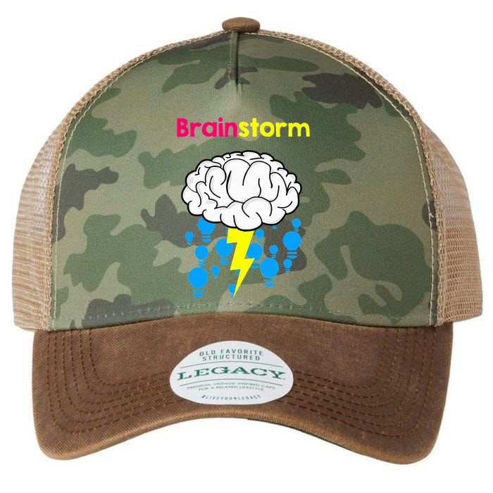 Brainstorm Good Idea Lightbulb Thunder Legacy Tie Dye Trucker Hat