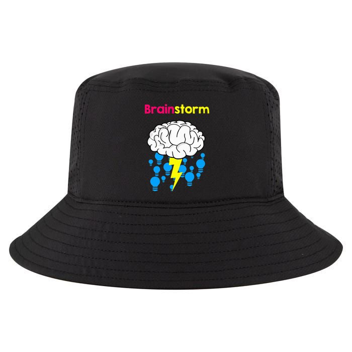 Brainstorm Good Idea Lightbulb Thunder Cool Comfort Performance Bucket Hat