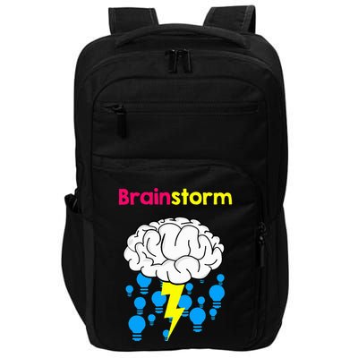 Brainstorm Good Idea Lightbulb Thunder Impact Tech Backpack