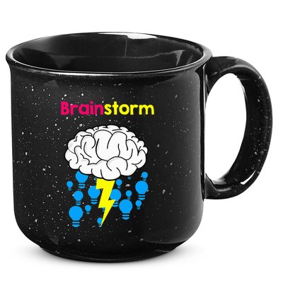 Brainstorm Good Idea Lightbulb Thunder 15oz Campfire Ceramic Mug