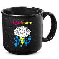 Brainstorm Good Idea Lightbulb Thunder 15oz Campfire Ceramic Mug