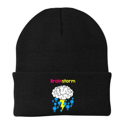 Brainstorm Good Idea Lightbulb Thunder Beanie