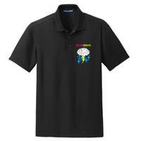 Brainstorm Good Idea Lightbulb Thunder Dry Zone Grid Polo