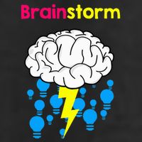 Brainstorm Good Idea Lightbulb Thunder Trucker Hat