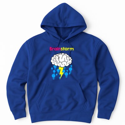 Brainstorm Good Idea Lightbulb Thunder Hoodie