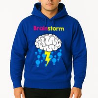 Brainstorm Good Idea Lightbulb Thunder Hoodie
