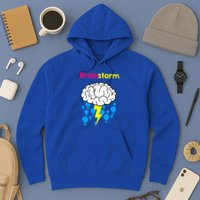 Brainstorm Good Idea Lightbulb Thunder Hoodie
