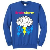 Brainstorm Good Idea Lightbulb Thunder Sweatshirt