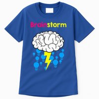 Brainstorm Good Idea Lightbulb Thunder Tall T-Shirt