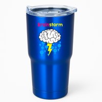 Brainstorm Good Idea Lightbulb Thunder Tumbler