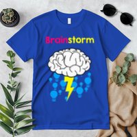 Brainstorm Good Idea Lightbulb Thunder Premium T-Shirt