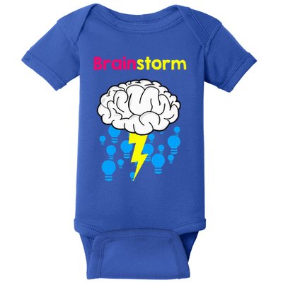 Brainstorm Good Idea Lightbulb Thunder Baby Bodysuit
