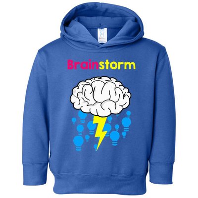 Brainstorm Good Idea Lightbulb Thunder Toddler Hoodie
