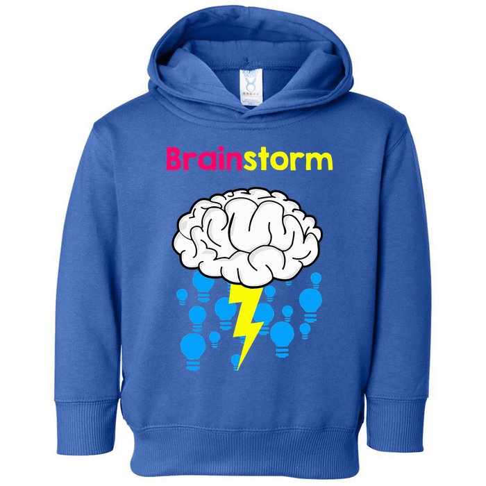 Brainstorm Good Idea Lightbulb Thunder Toddler Hoodie