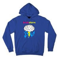 Brainstorm Good Idea Lightbulb Thunder Tall Hoodie