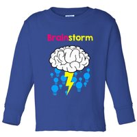 Brainstorm Good Idea Lightbulb Thunder Toddler Long Sleeve Shirt