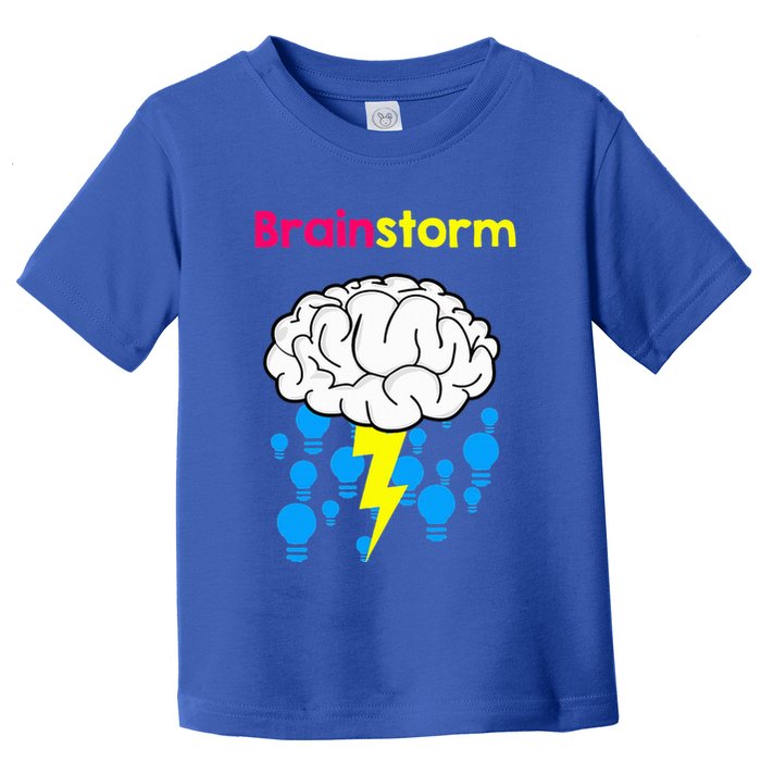 Brainstorm Good Idea Lightbulb Thunder Toddler T-Shirt