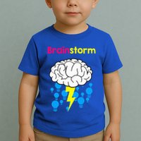 Brainstorm Good Idea Lightbulb Thunder Toddler T-Shirt