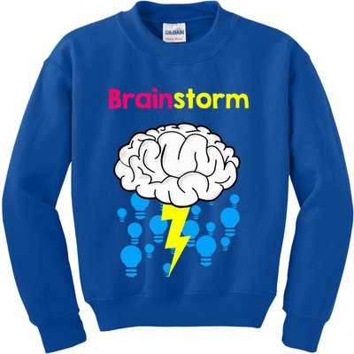 Brainstorm Good Idea Lightbulb Thunder Kids Sweatshirt