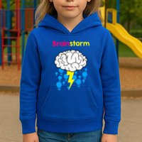 Brainstorm Good Idea Lightbulb Thunder Kids Hoodie