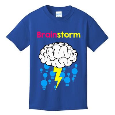 Brainstorm Good Idea Lightbulb Thunder Kids T-Shirt