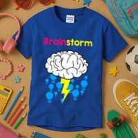 Brainstorm Good Idea Lightbulb Thunder Kids T-Shirt