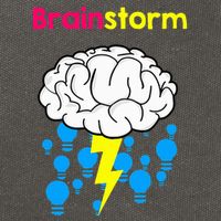 Brainstorm Good Idea Lightbulb Thunder Cotton Canvas Backpack
