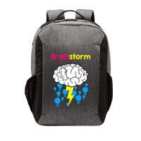 Brainstorm Good Idea Lightbulb Thunder Vector Backpack